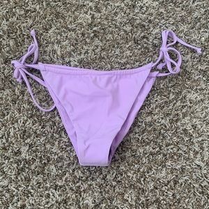 shein purple bikini bottoms